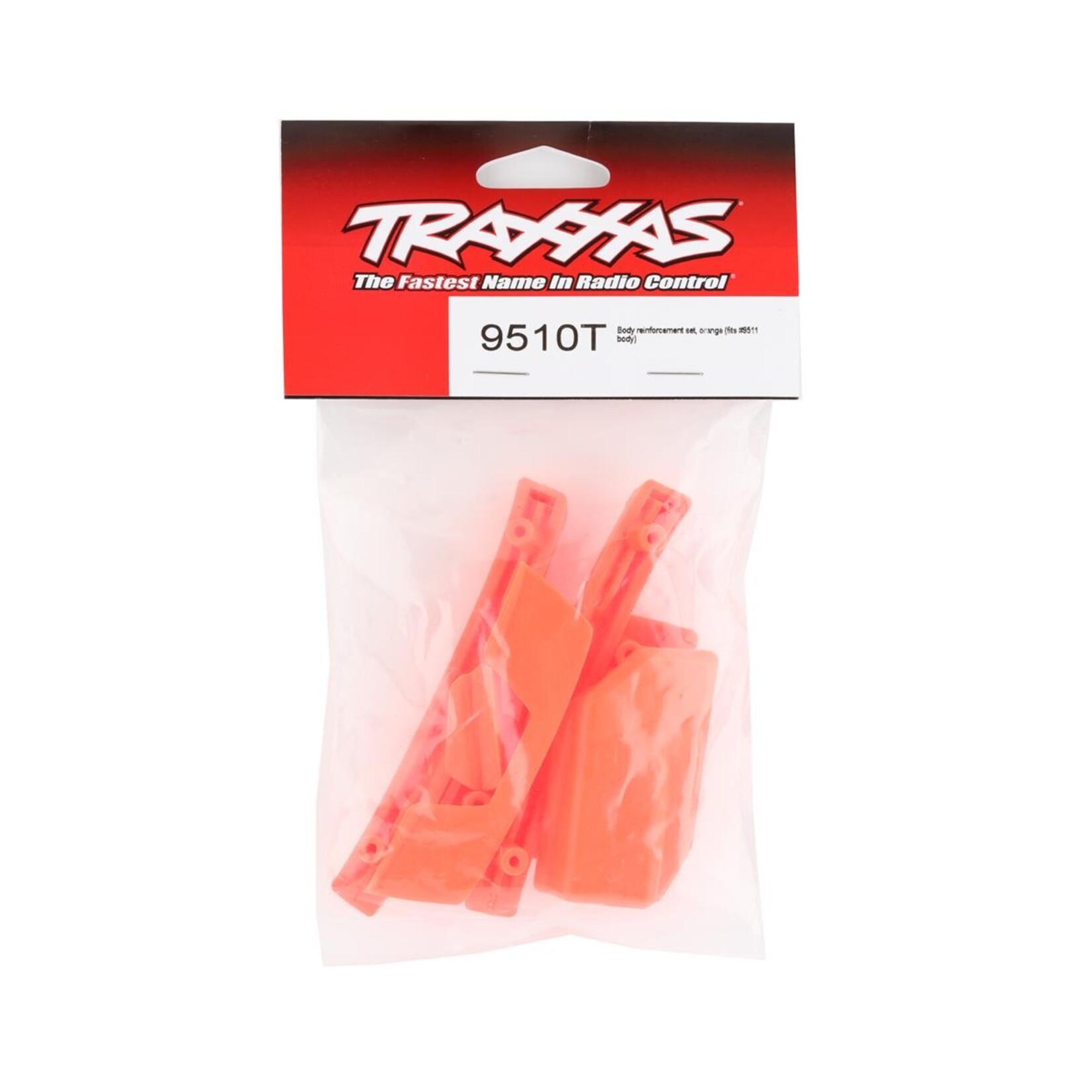 Traxxas Traxxas Sledge Body Roof Skid Pads (Orange) #9510T