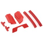 Traxxas Traxxas Sledge Body Roof Skid Pads (Red) #9510R