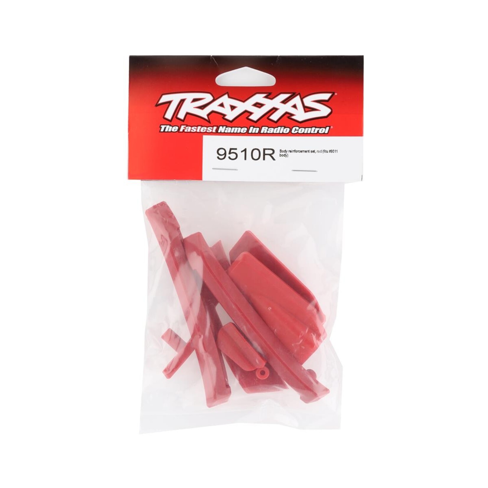 Traxxas Traxxas Sledge Body Roof Skid Pads (Red) #9510R