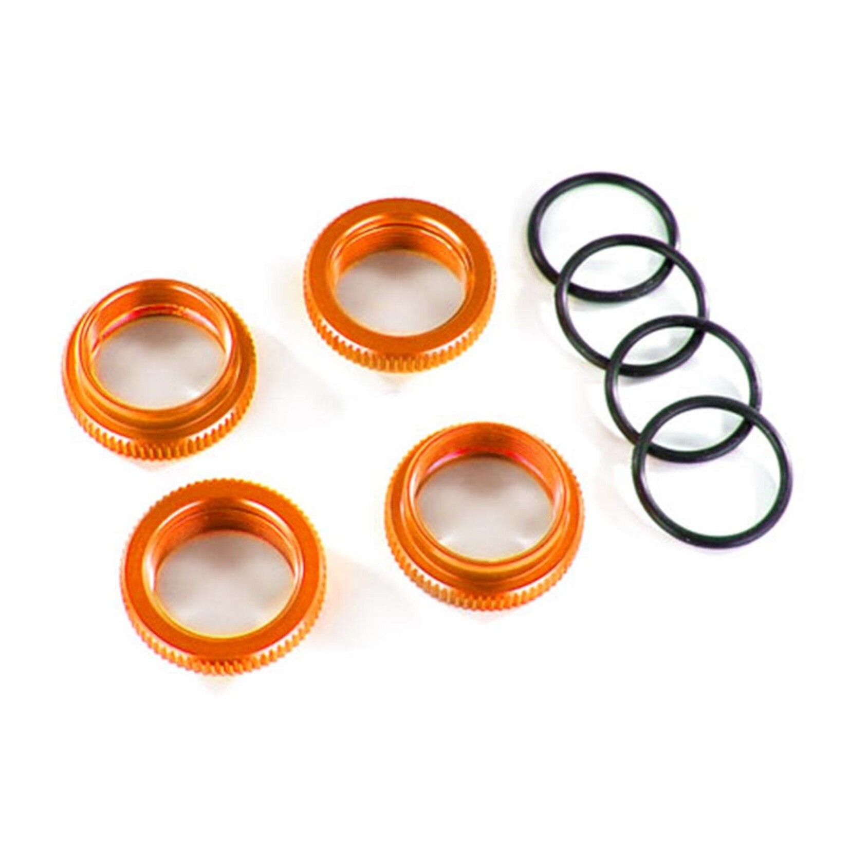 Traxxas Traxxas GT-Maxx Aluminum Spring Retainer (Orange) (4) #8968A