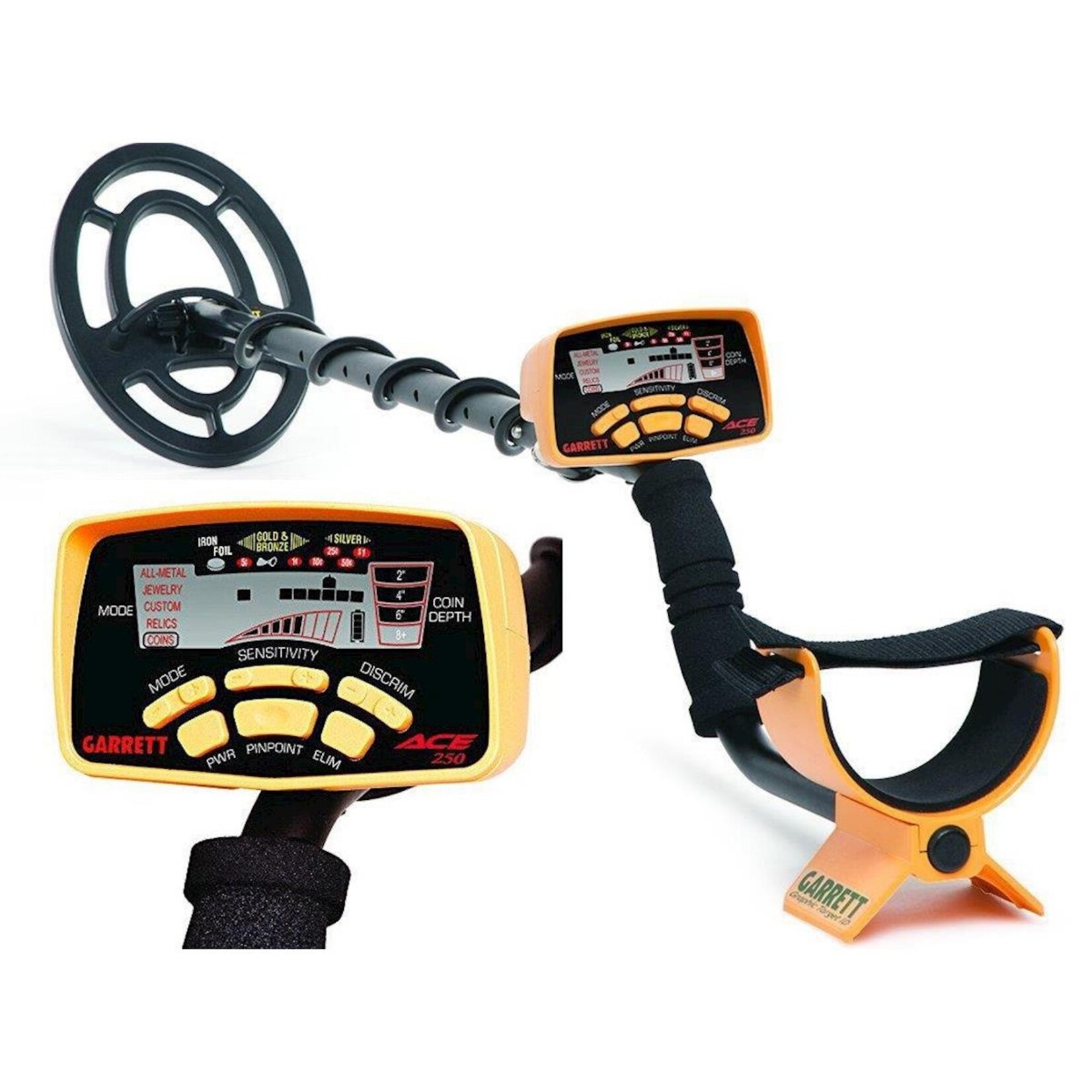 Garrett Metal Detectors #1139070  Garrett Metal Detectors Ace 250 Metal Detector