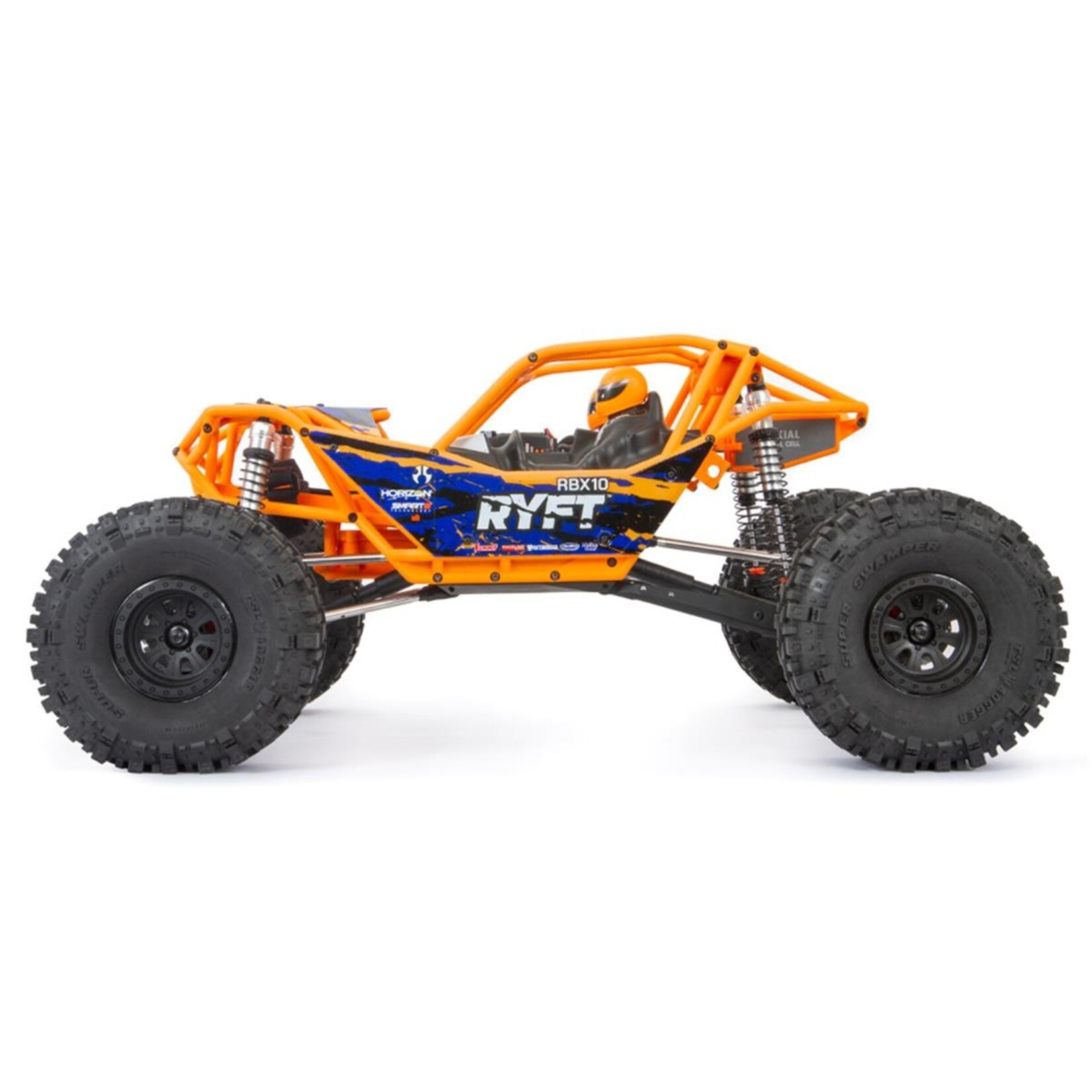 Axial Axial RBX10 Ryft 4WD 1/10 RTR Brushless Rock Bouncer (Orange) w/DX3 Radio #AXI03005T1