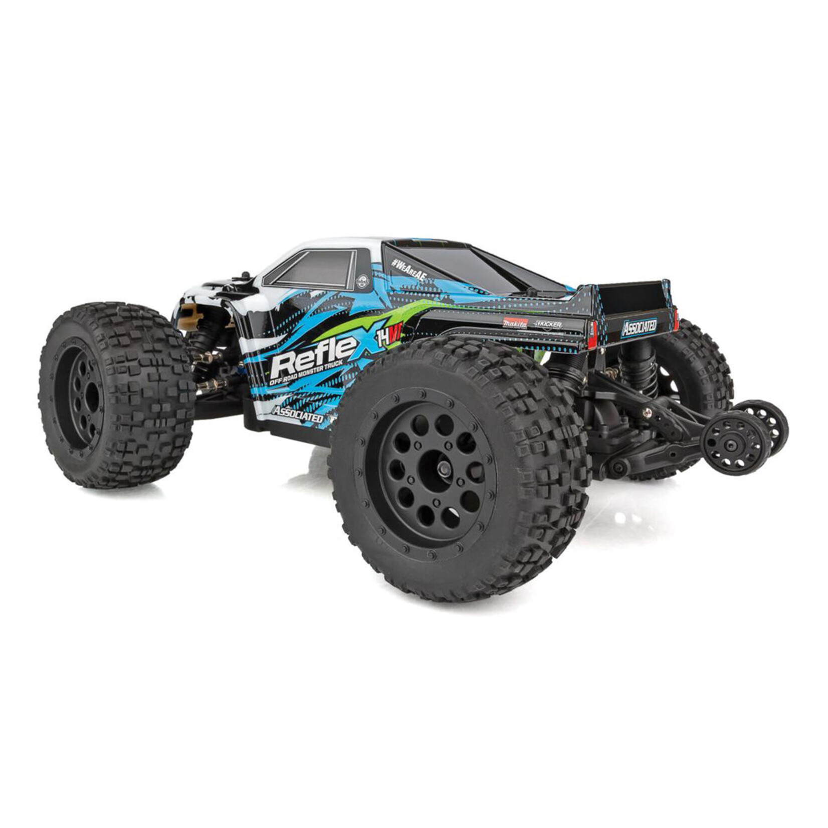 Team Associated #20174C  Team Associated Reflex 14MT 1/14 RTR 4WD Brushless Mini Monster Truck Combo w/2.4GHz Radio, Battery & Charger