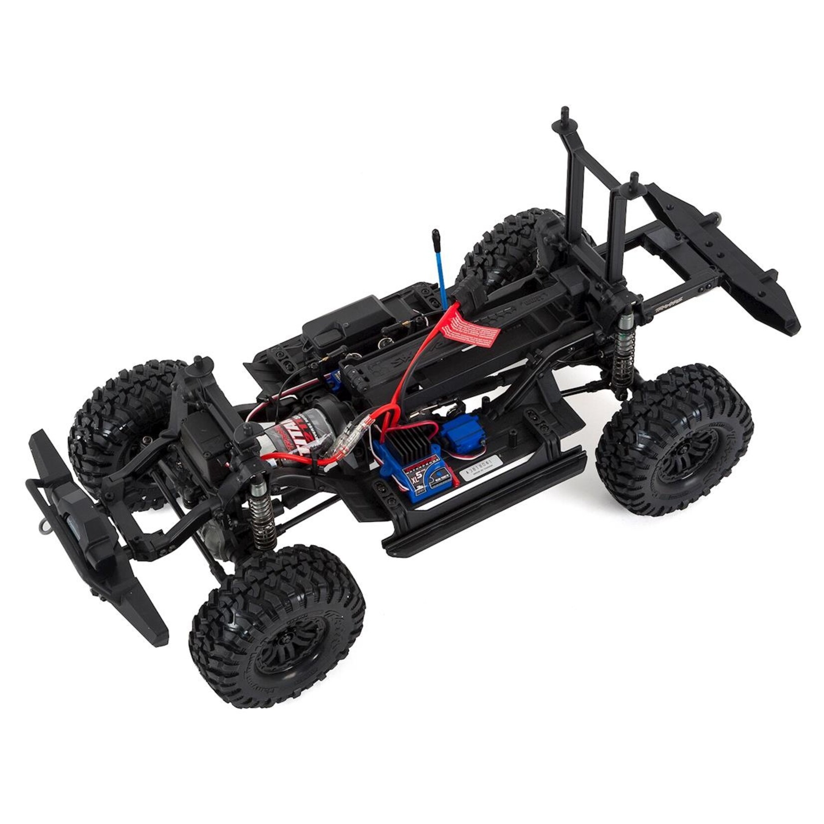 Traxxas #82056-4-BLUE Traxxas TRX-4 1/10 Scale Trail Rock Crawler w/Land Rover Defender Body (Blue) w/XL-5 ESC & TQi 2.4GHz Radio