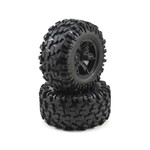 Traxxas Traxxas X-Maxx Pre-Mounted Tires & Wheels (Black) (2) (8S Rated) #7772X
