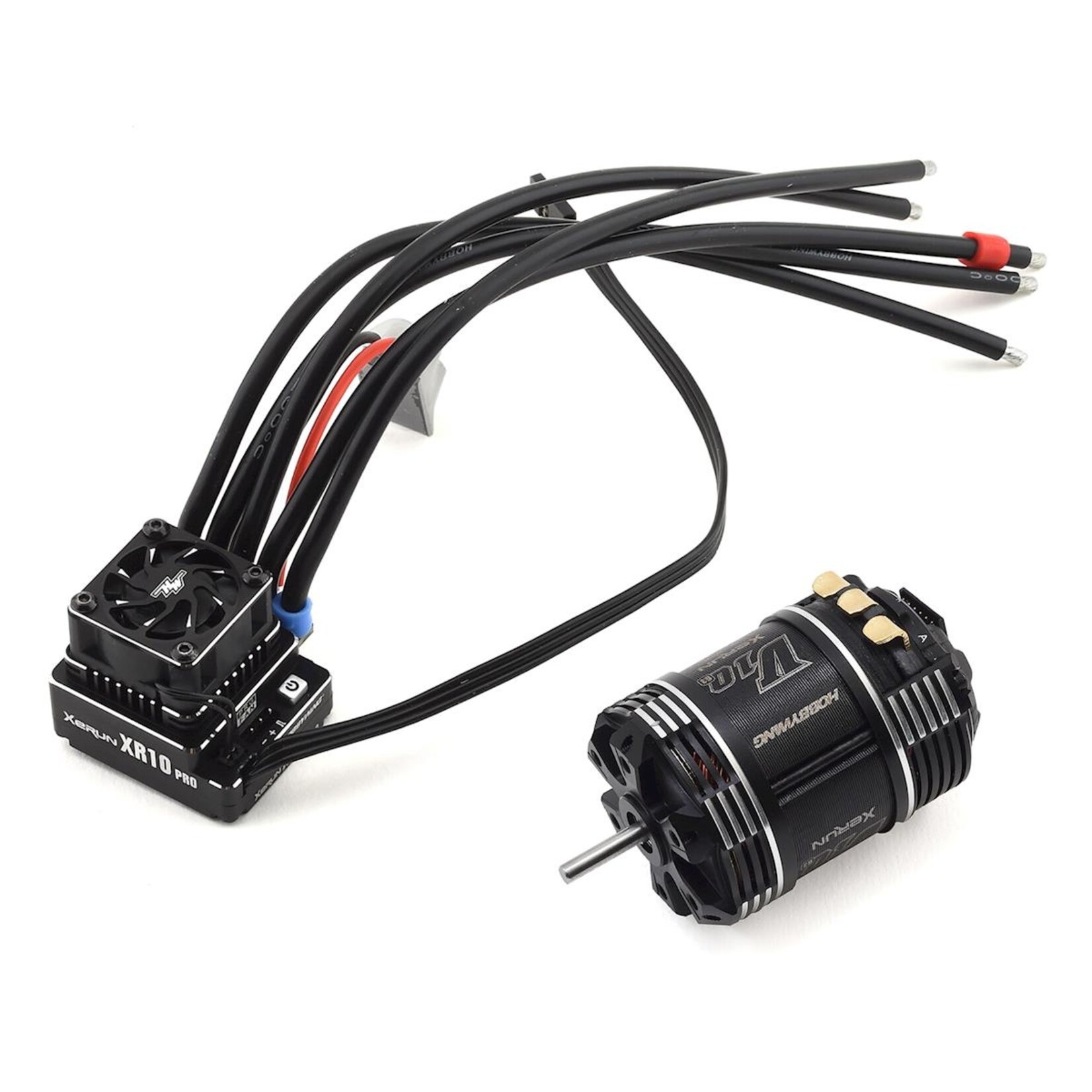 Hobbywing #38020281 5.5T Hobbywing XR10 Pro G2 Sensored Brushless ESC/V10 G3 Motor Combo (5.5T)