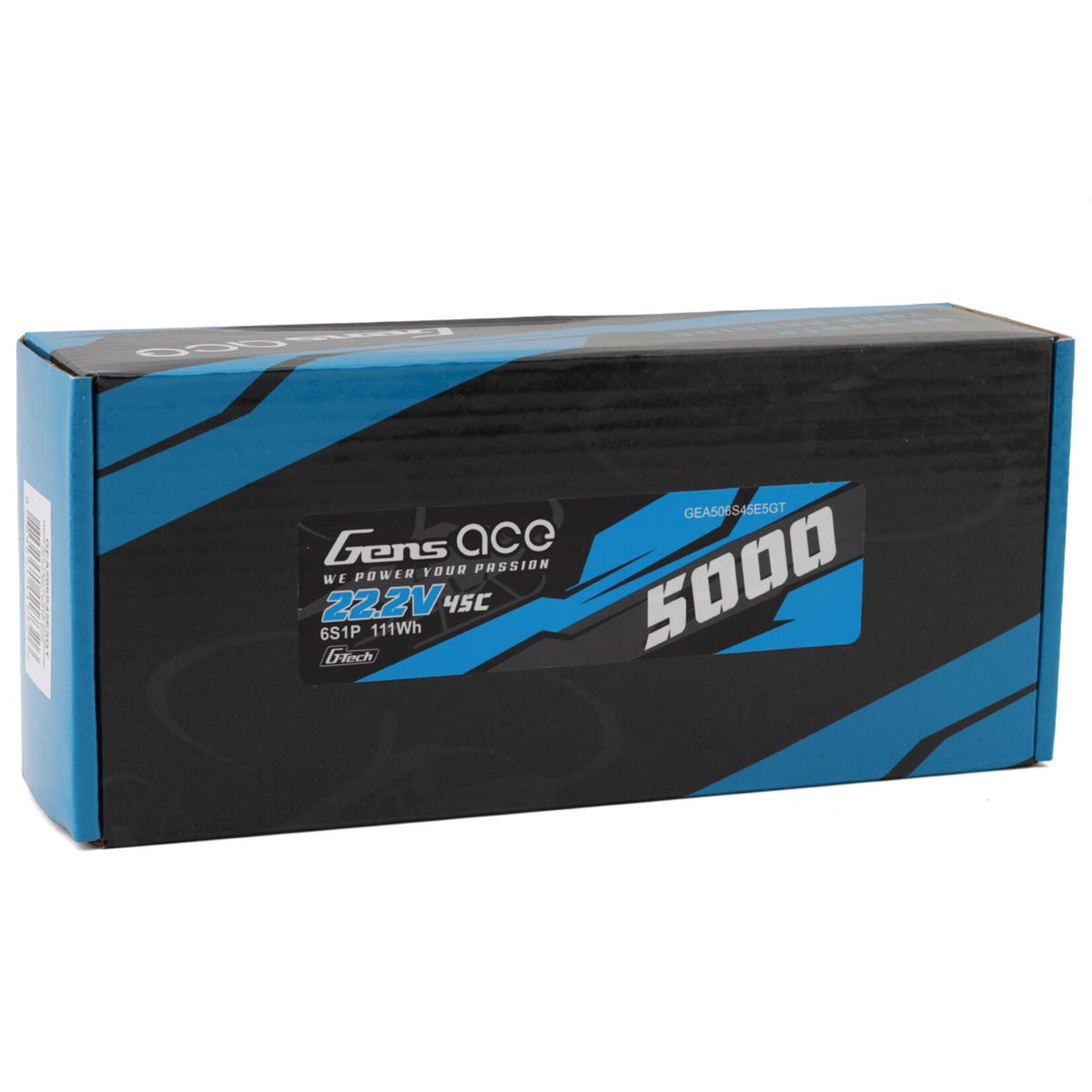 Gens Ace #GEA506S45E5GT Gens Ace G-Tech Smart 6S LiPo Battery 45C (22.2V/5000mAh) w/EC5 Connector