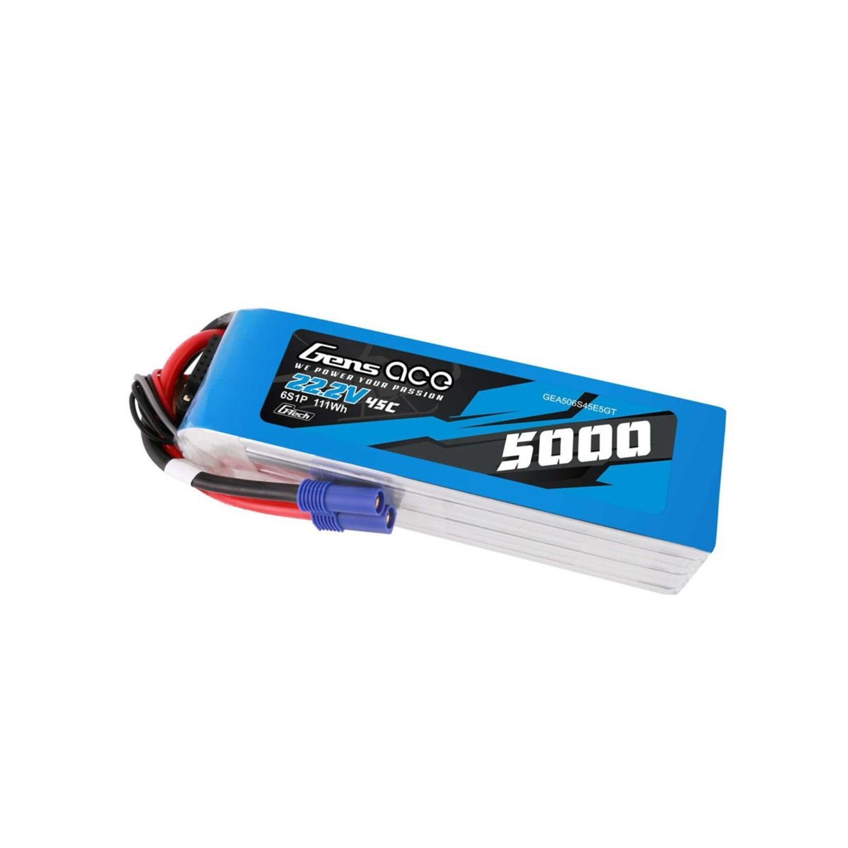 Gens Ace Gens Ace G-Tech Smart 6S LiPo Battery 45C (22.2V/5000mAh) w/EC5 Connector #GEA506S45E5GT
