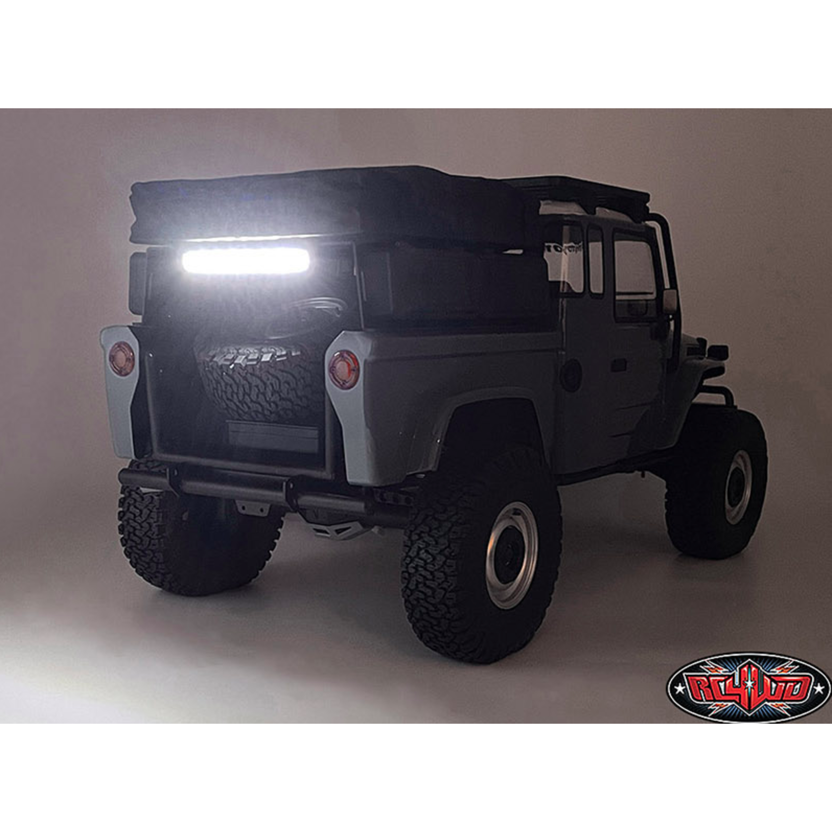 CCHAND #VVV-C1389 RC4WD CChand Rear Bed Rack And Tool Box W/ Light Bar for Vanquish VS4-10 Phoenix