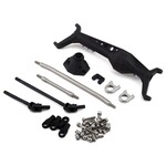 Vanquish Products #VPS08470 Vanquish Products Axial Capra Currie F9 Front Axle (Black)