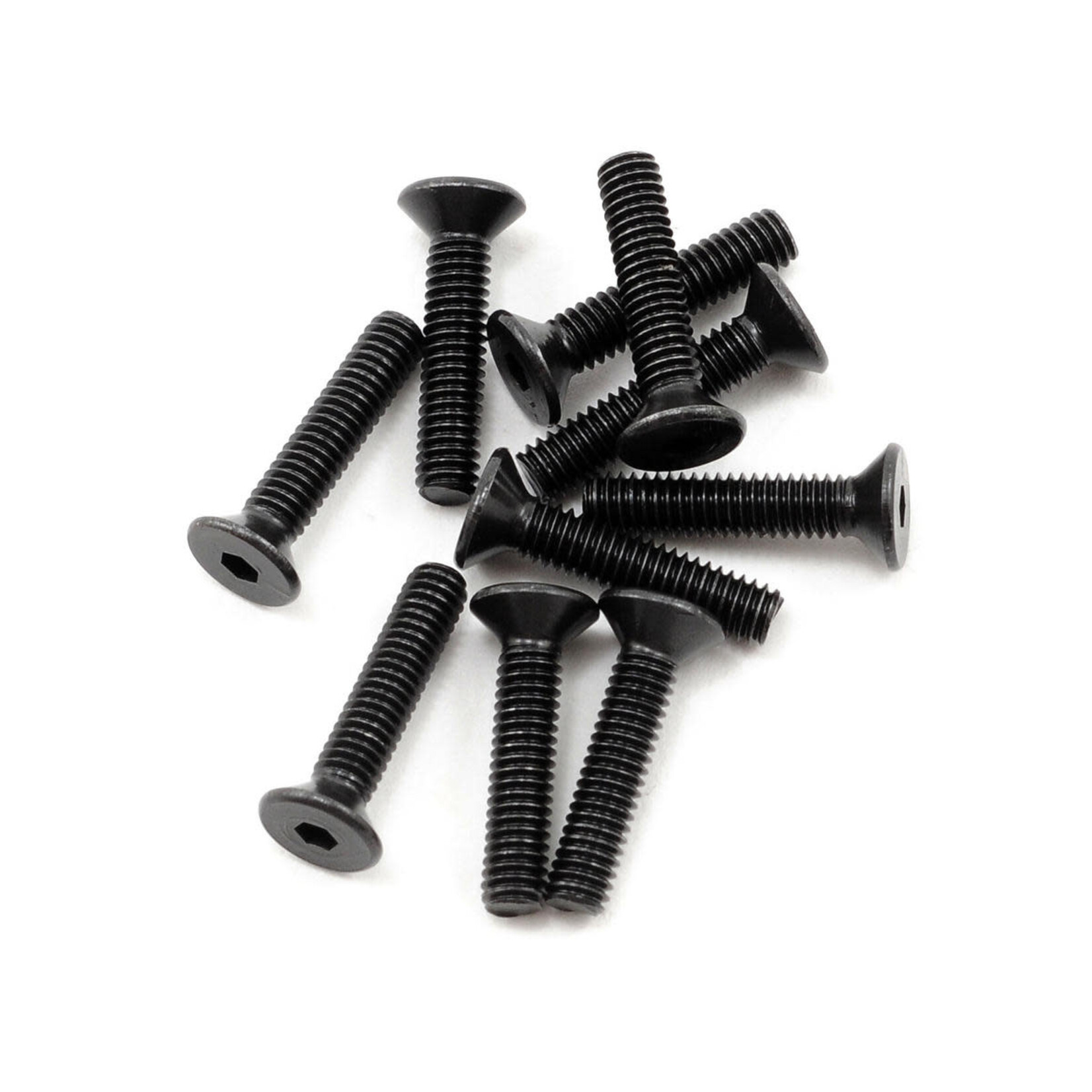 ProTek RC #PTK-H-2104 ProTek RC 2.5x12mm "High Strength" Flat Head Screws (10)