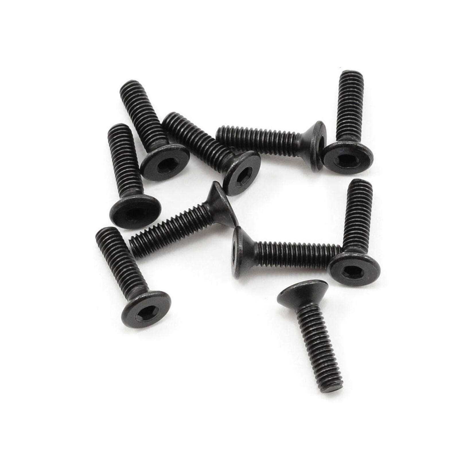 ProTek RC #PTK-H-2103 ProTek RC 2.5x10mm "High Strength" Flat Head Screws (10)
