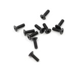 ProTek RC #PTK-H-2102 ProTek RC 2.5x8mm "High Strength" Flat Head Screws (10)