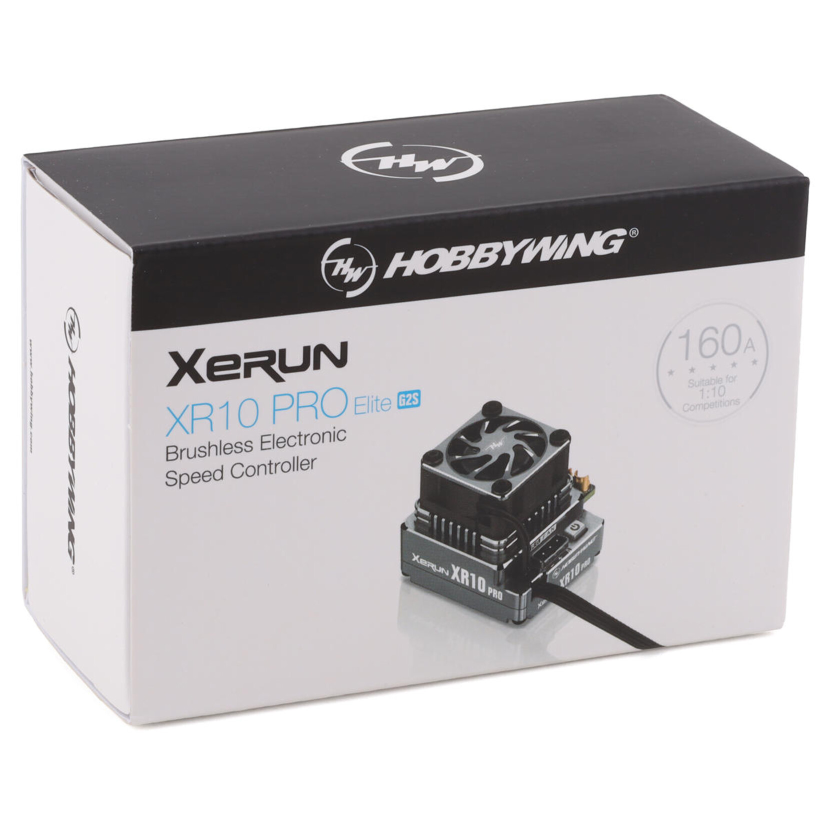Hobbywing Hobbywing Xerun XR10 Pro G2S Elite 160A Sensored Brushless ESC (Midnight Silver) #30112617