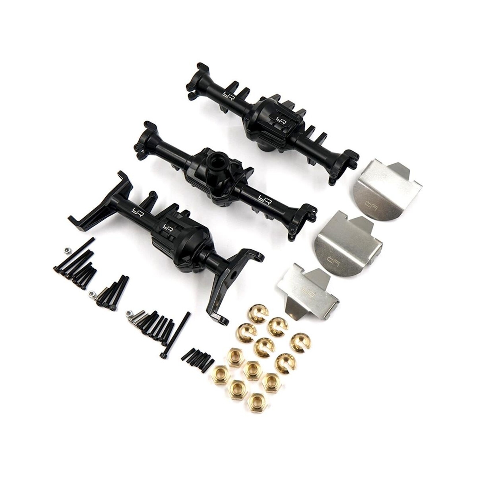 Yeah Racing #TRX6-S01  Yeah Racing TRX-6 Full Metal 6x6 Axle Housing Set