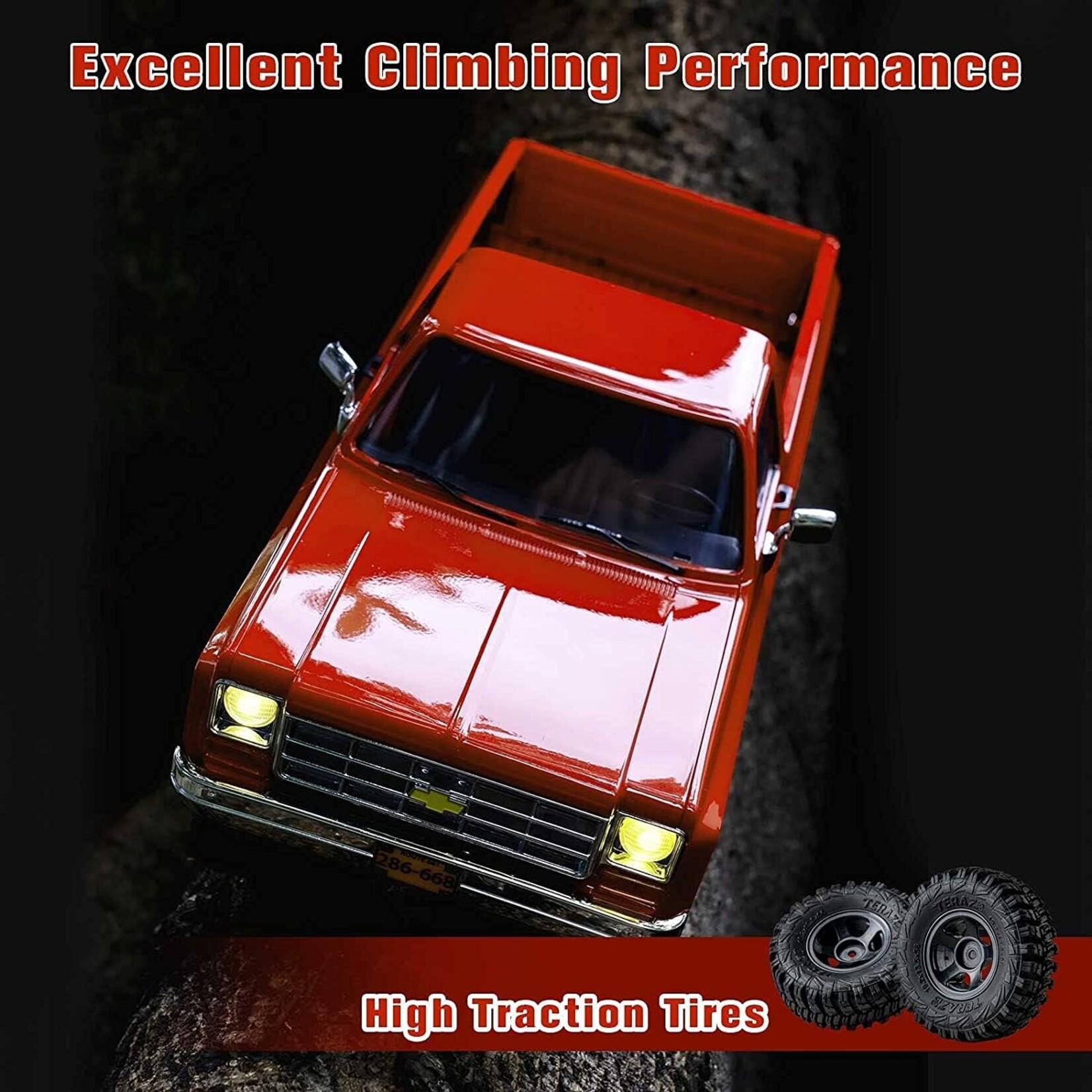 FMS #FMMROC007RTR  FMS 1/18 Chevrolet K10 RTR