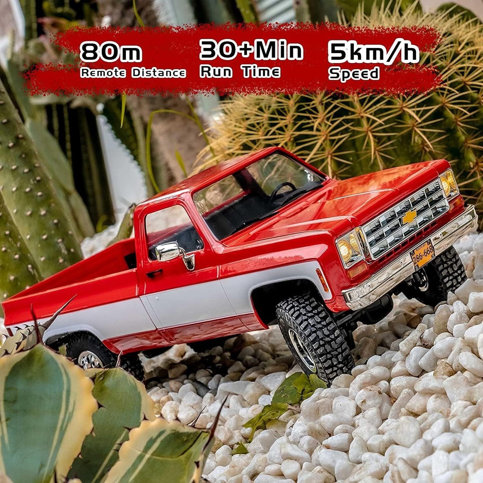 FMS #FMMROC007RTR  FMS 1/18 Chevrolet K10 RTR