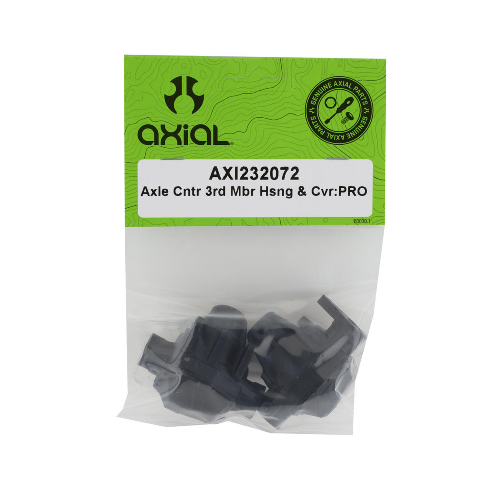 Axial #AXI232072 Axial SCX10 Pro Axle Center 3rd Member Housing & Cover Set (Front & Rear)