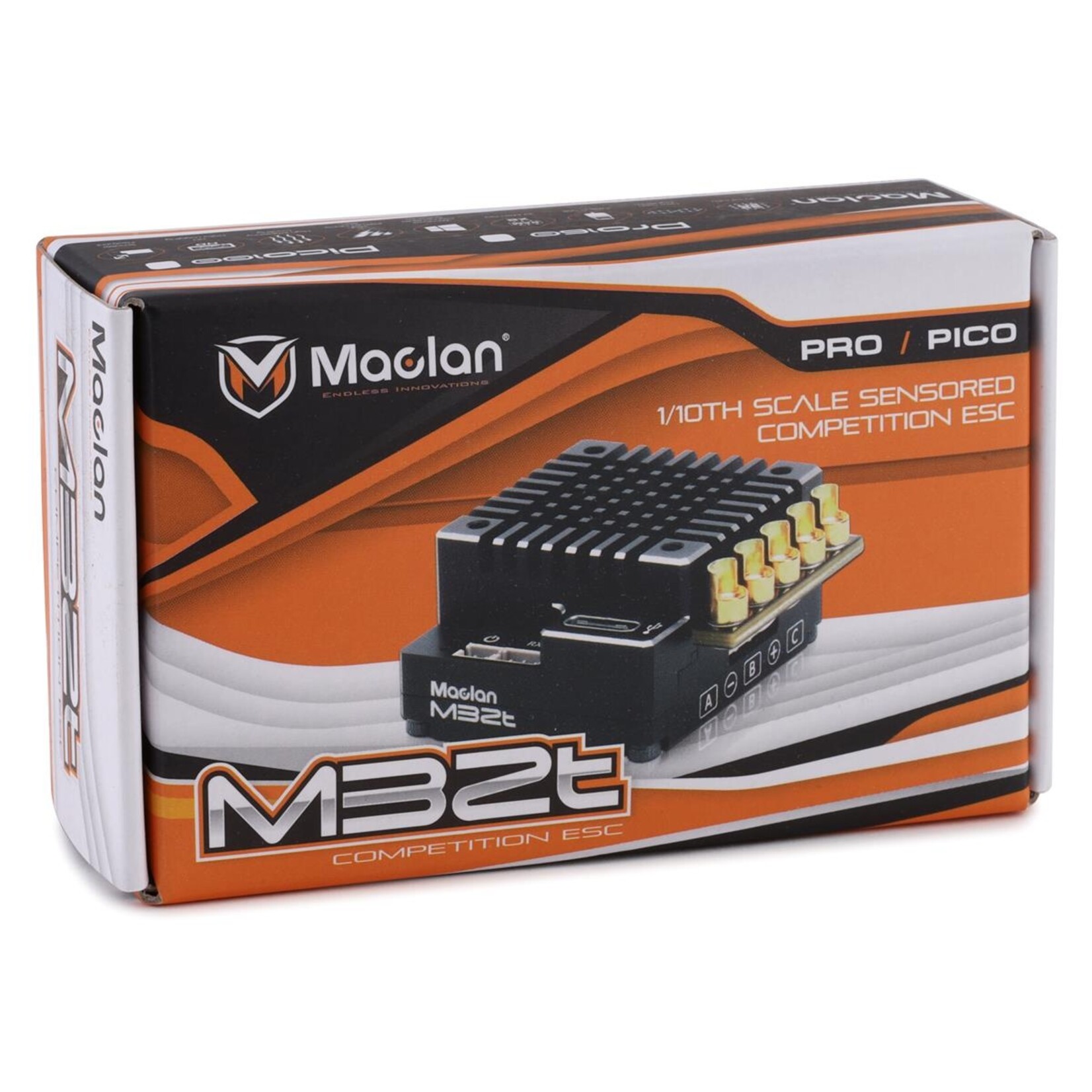 Maclan #MCL2011 Maclan M32T Pro160 2S Brushless Competition ESC