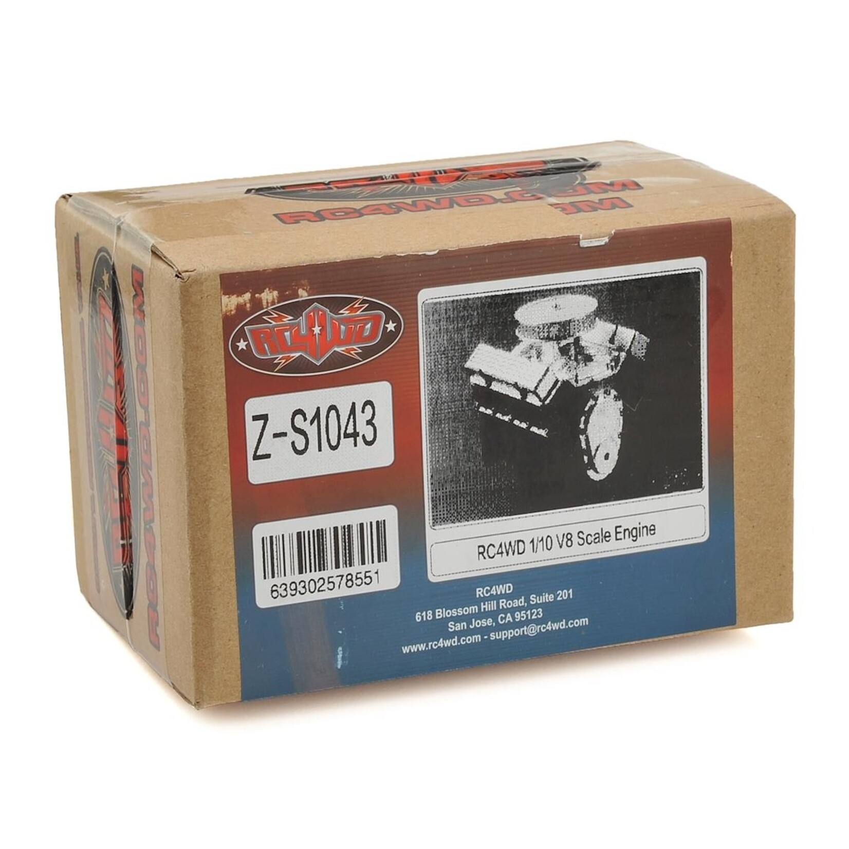 RC4WD #Z-S1043 RC4WD 1/10 V8 Scale Engine
