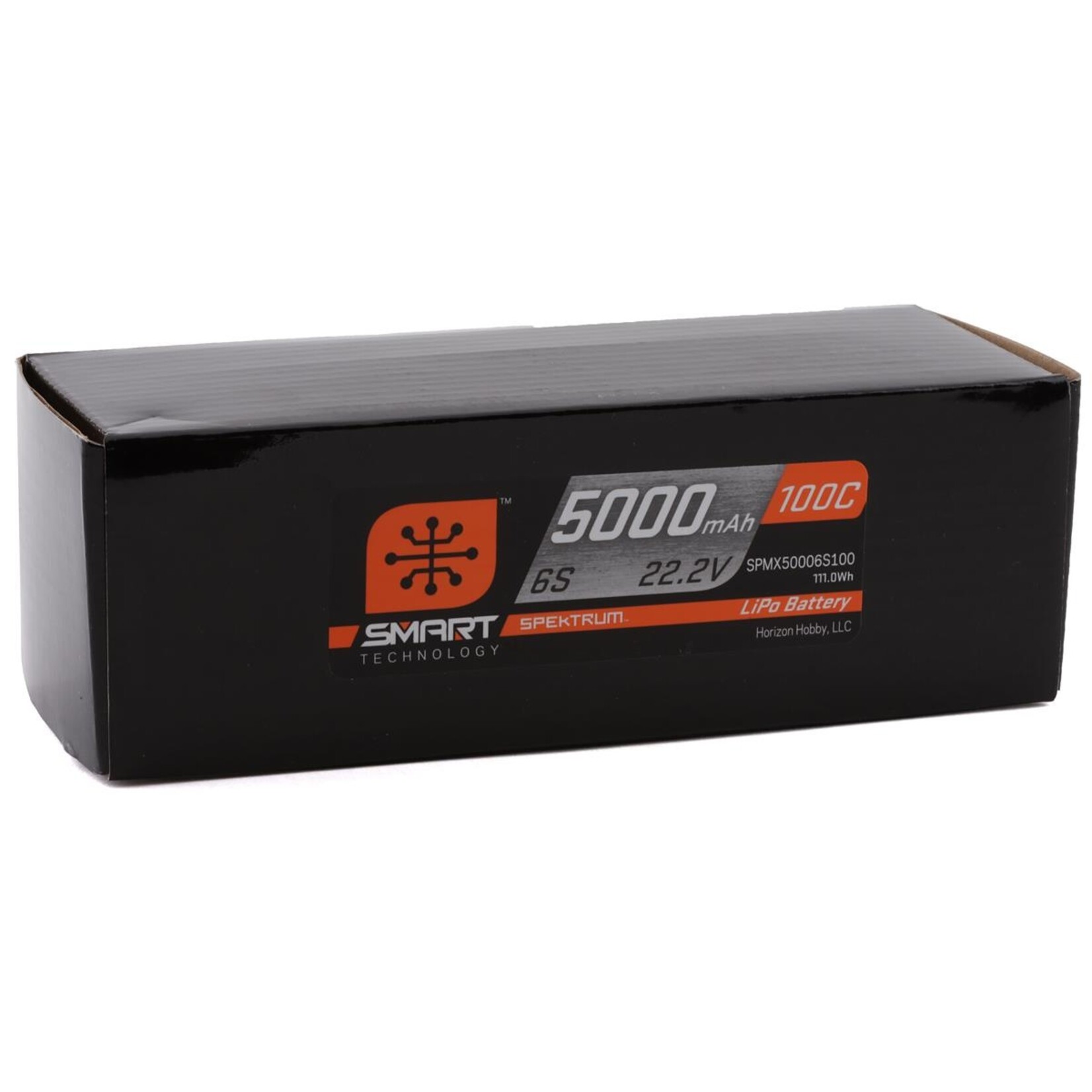 Spektrum #SPMX50006S100 Spektrum RC 6S Smart LiPo 100C Battery Pack w/IC5 Connector (22.2V/5000mAh)