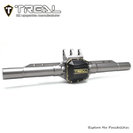Treal #X003WU1K55 Treal Hobby SCX10 Pro Aluminum Rear Axle (Silver)