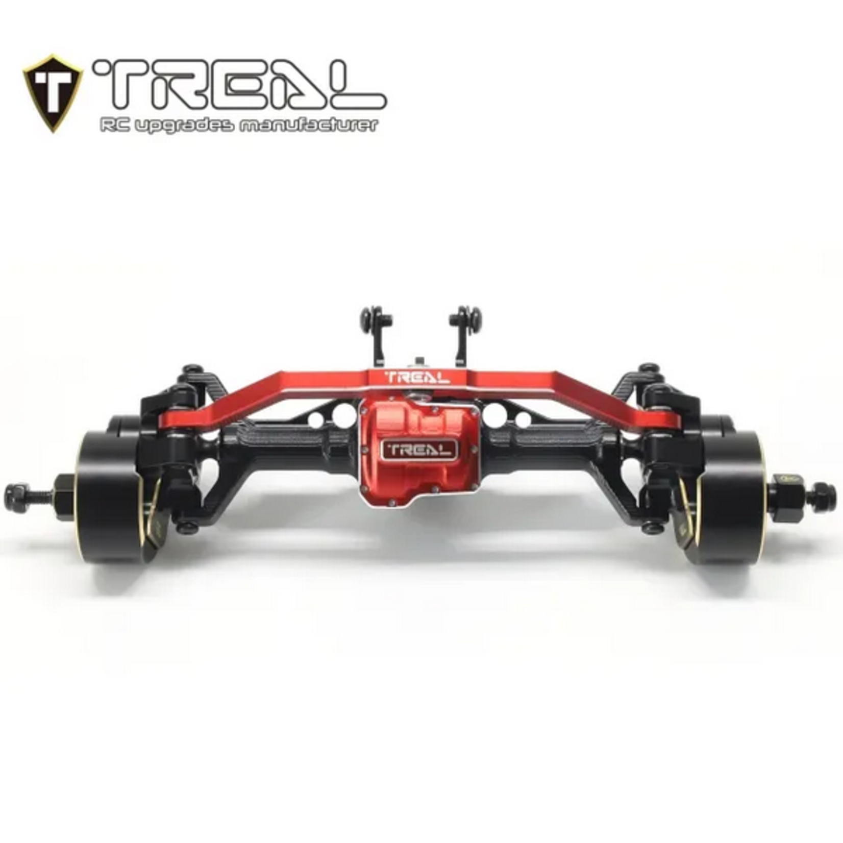Treal Treal Hobby TRX-4M Aluminum Front Portal Axle (Black) #X003TM0ZKH