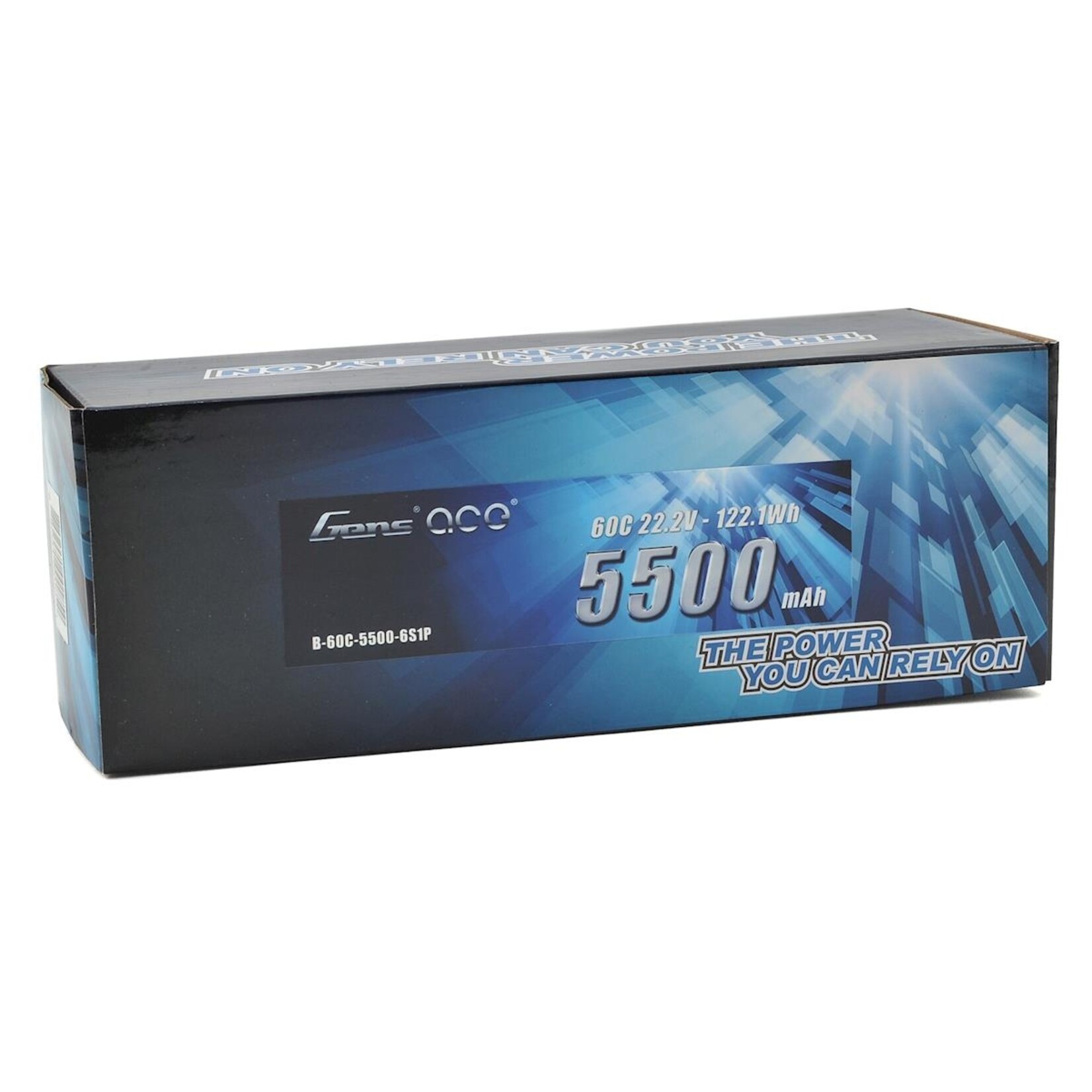 Gens Ace Gens Ace 6S LiPo Battery 60C (22.2V/5500mAh) w/EC5 Connector #GEA55006S60E5