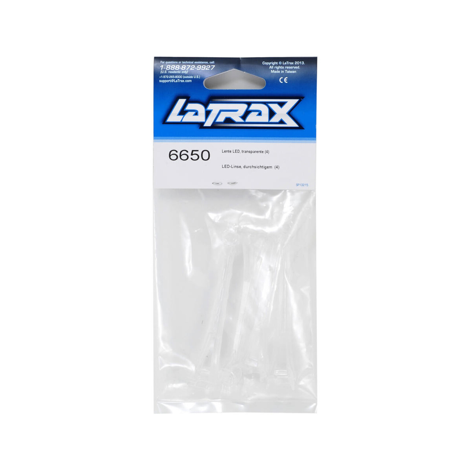 LaTrax Traxxas LaTrax Alias LED Lens (Clear) (4) #6650