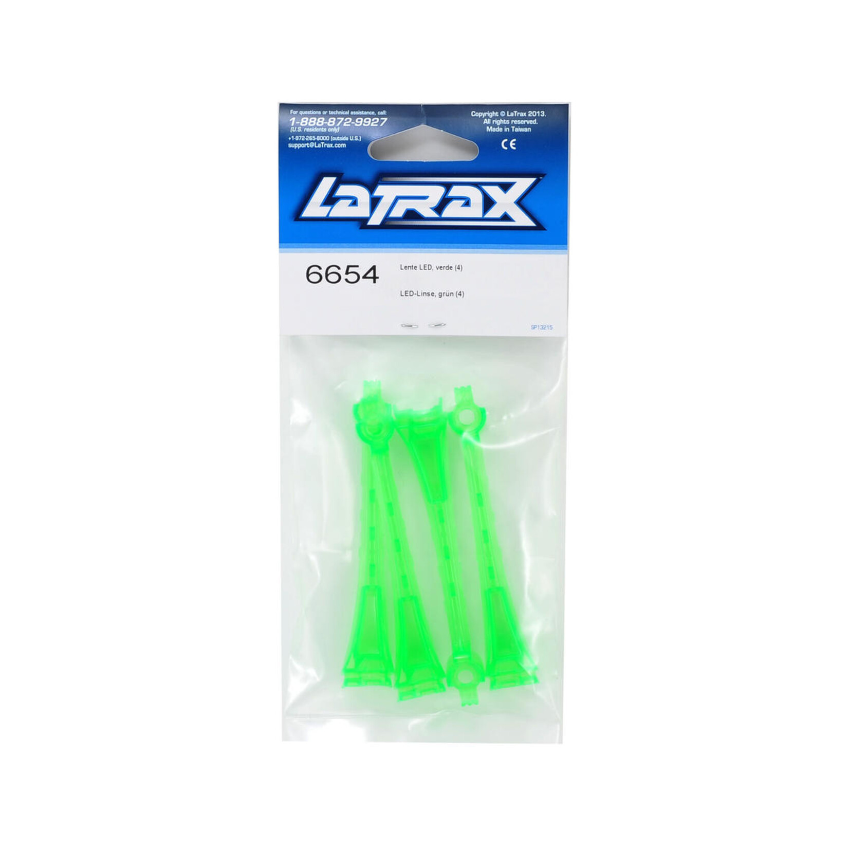 LaTrax Traxxas LaTrax Alias LED Lens (Green) (4) #6654