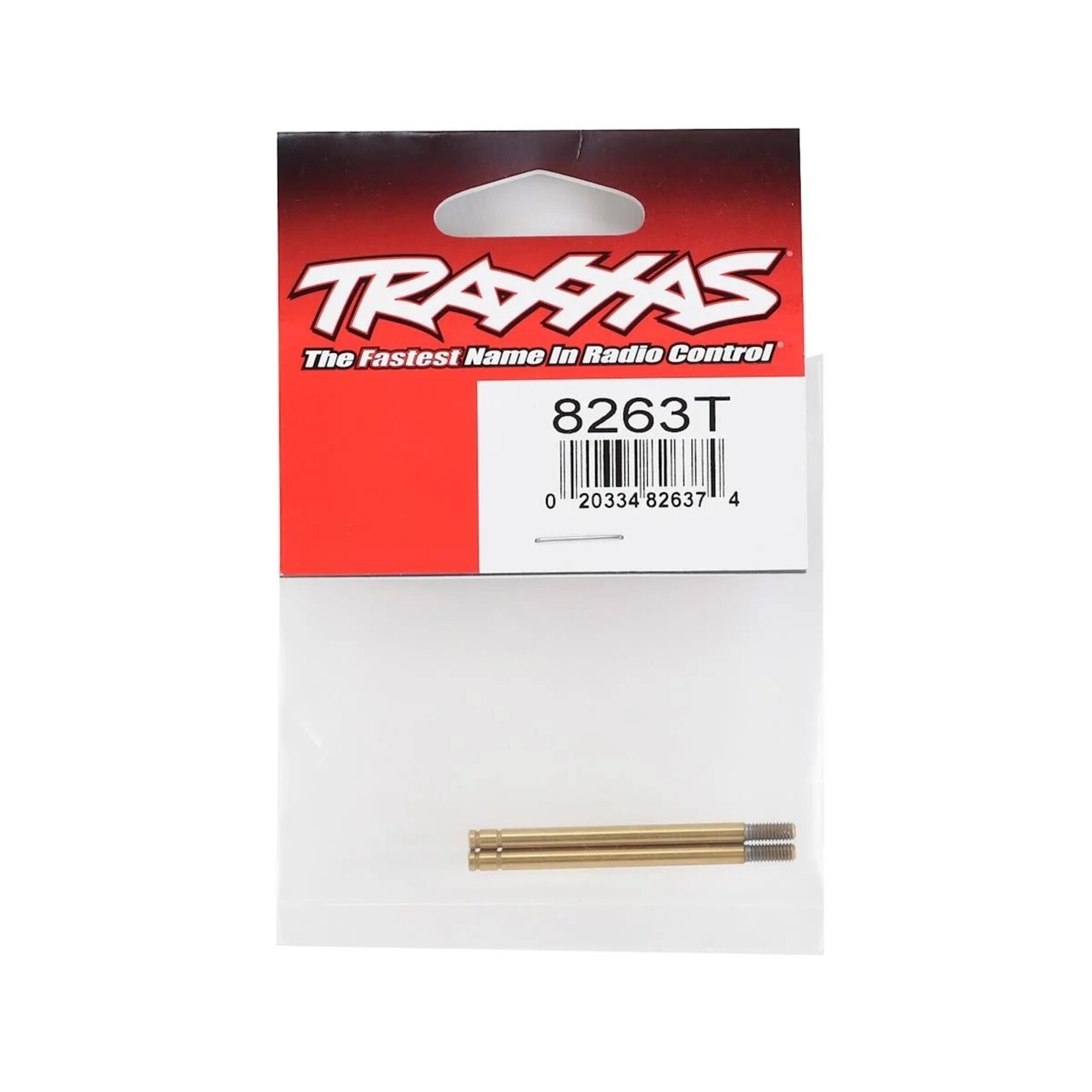 Traxxas #8263T Traxxas 3x47mm GTS Titanium Nitride Coated Shock Shaft (2)