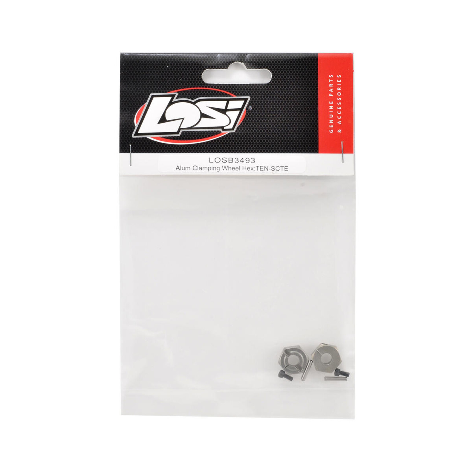 Losi #LOSB3493 Losi Aluminum Clamping Wheel Hex Set (2)