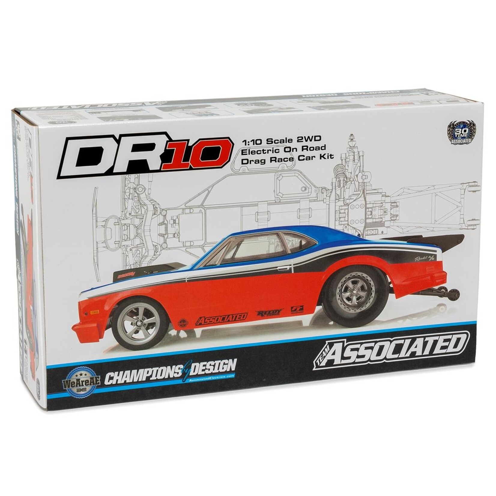 Team Associated #70027  Team Associated DR10 Electric Drag Race Kit