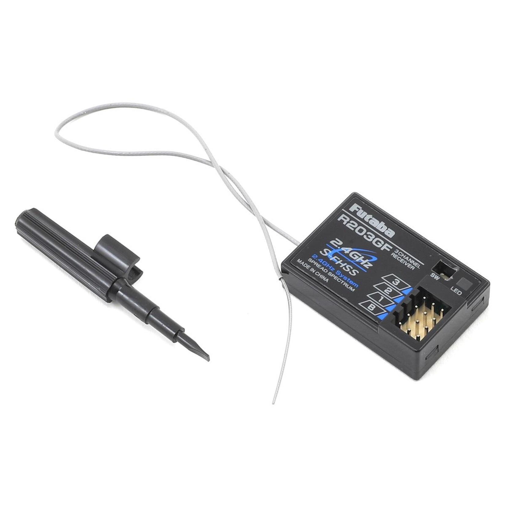 Futaba #01004353-3 Futaba 3PV 3-Channel 2.4GHz FHSS/S-FHSS Radio System w/R203GF Receiver