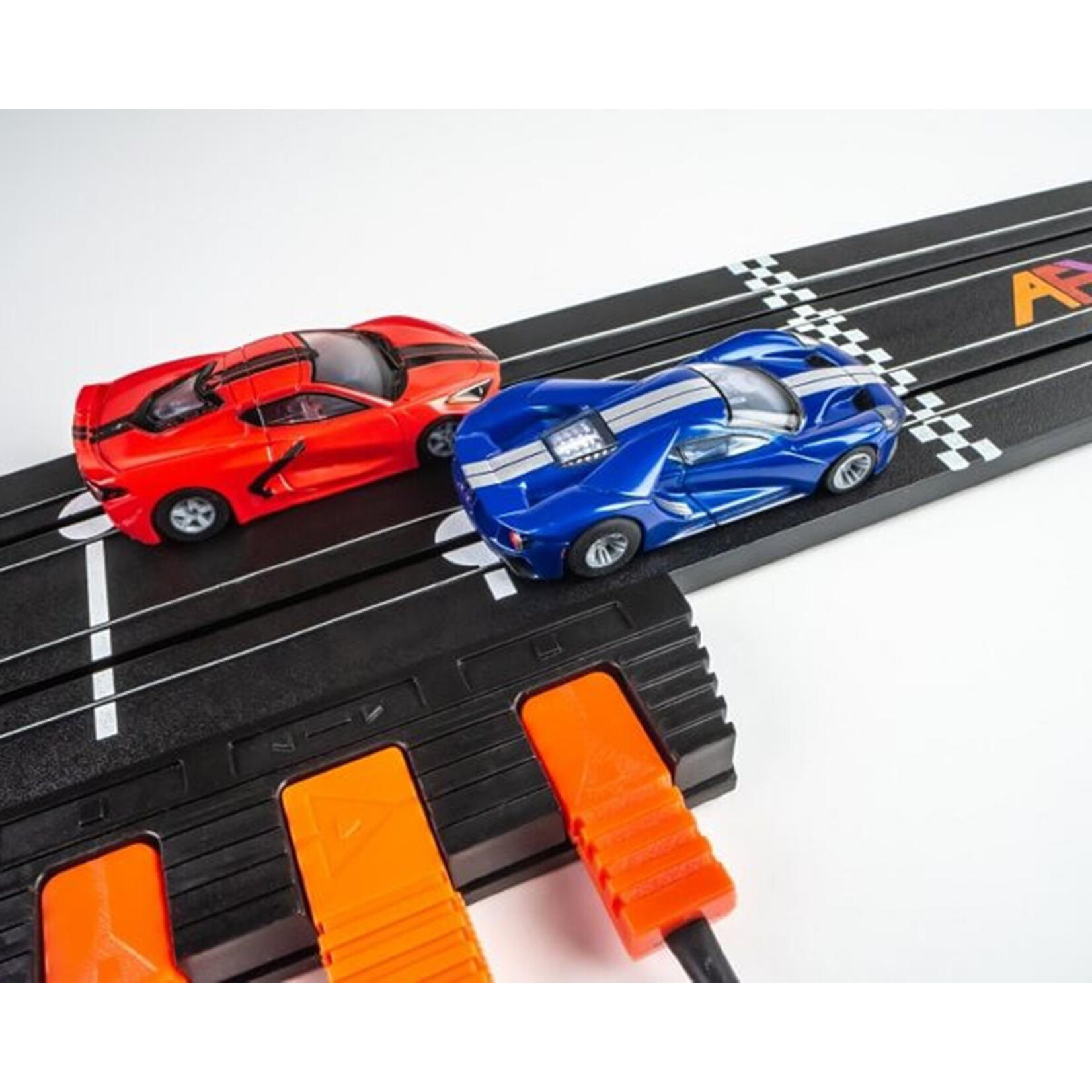 AFX AFX Super Cars 15-Foot Mega G+ HO Slot Car Track Set #AFX22032