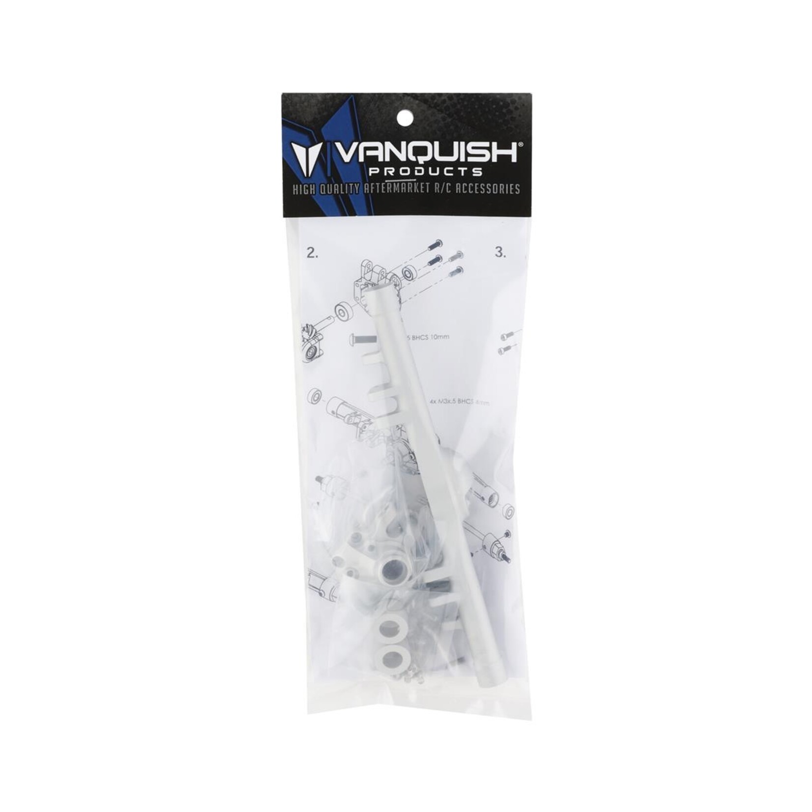Vanquish Products Vanquish Products F10T Aluminum Rear Axle Housing (Clear) #VPS08633