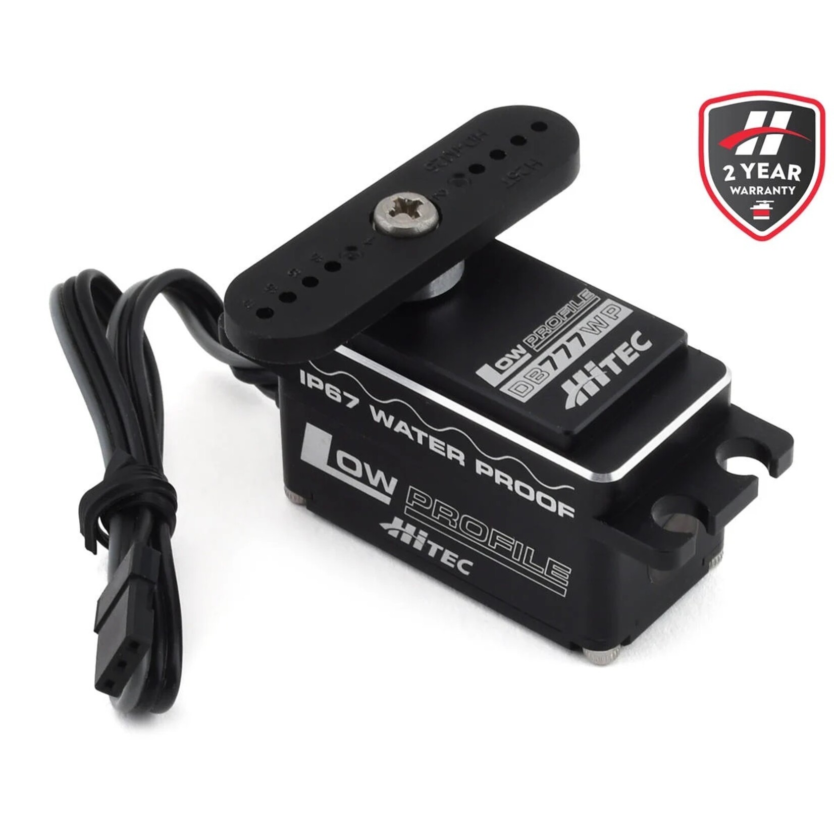 Hitec #HRC36778S  Hitec DB777WP D-Series 32-Bit MCU Low Profile Waterproof Servo (High Voltage)