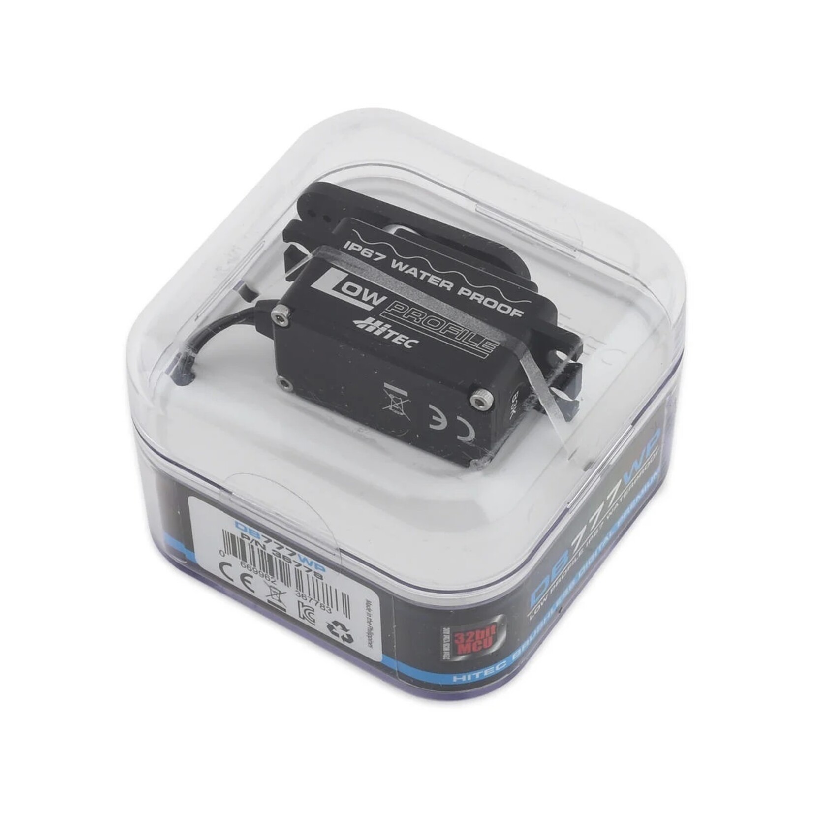 Hitec #HRC36778S  Hitec DB777WP D-Series 32-Bit MCU Low Profile Waterproof Servo (High Voltage)