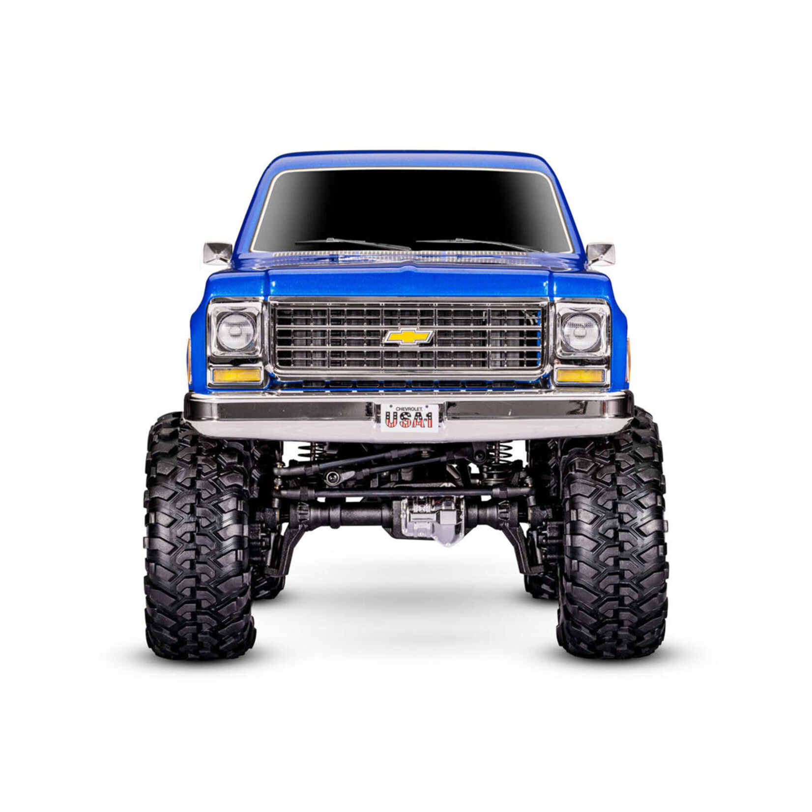 Traxxas Traxxas TRX-4 1/10 High Trail Edition RC Crawler w/'79 Chevy K10 Truck Body (Blue) &/TQi 2.4GHz Radio #92056-4-BLUE