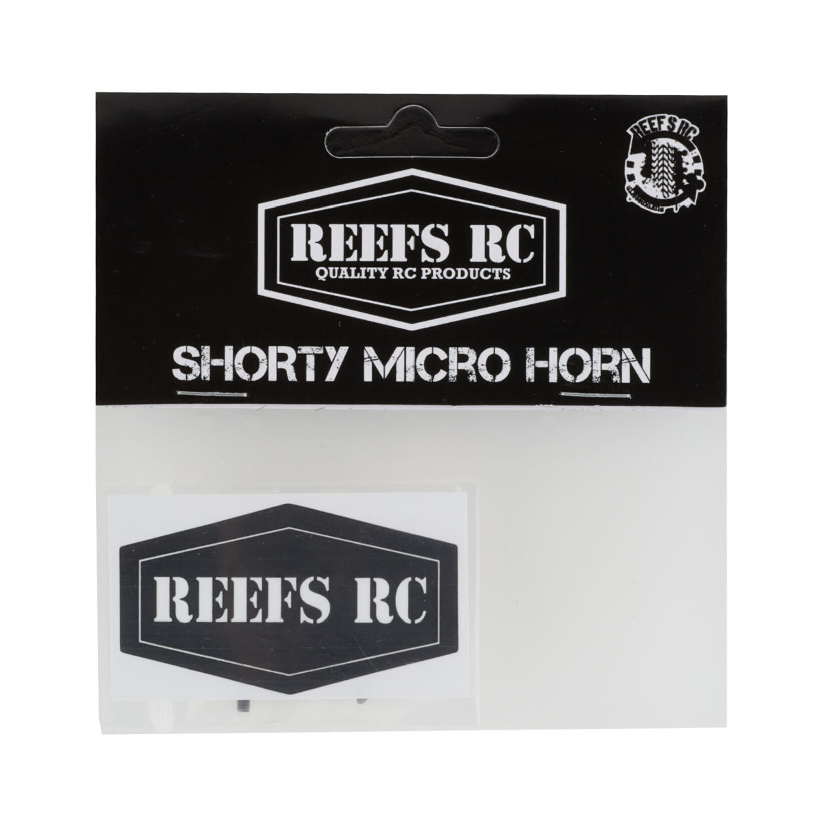 Reefs RC Reefs RC Shorty Micro Horn (Black) (25T) #REEFS131