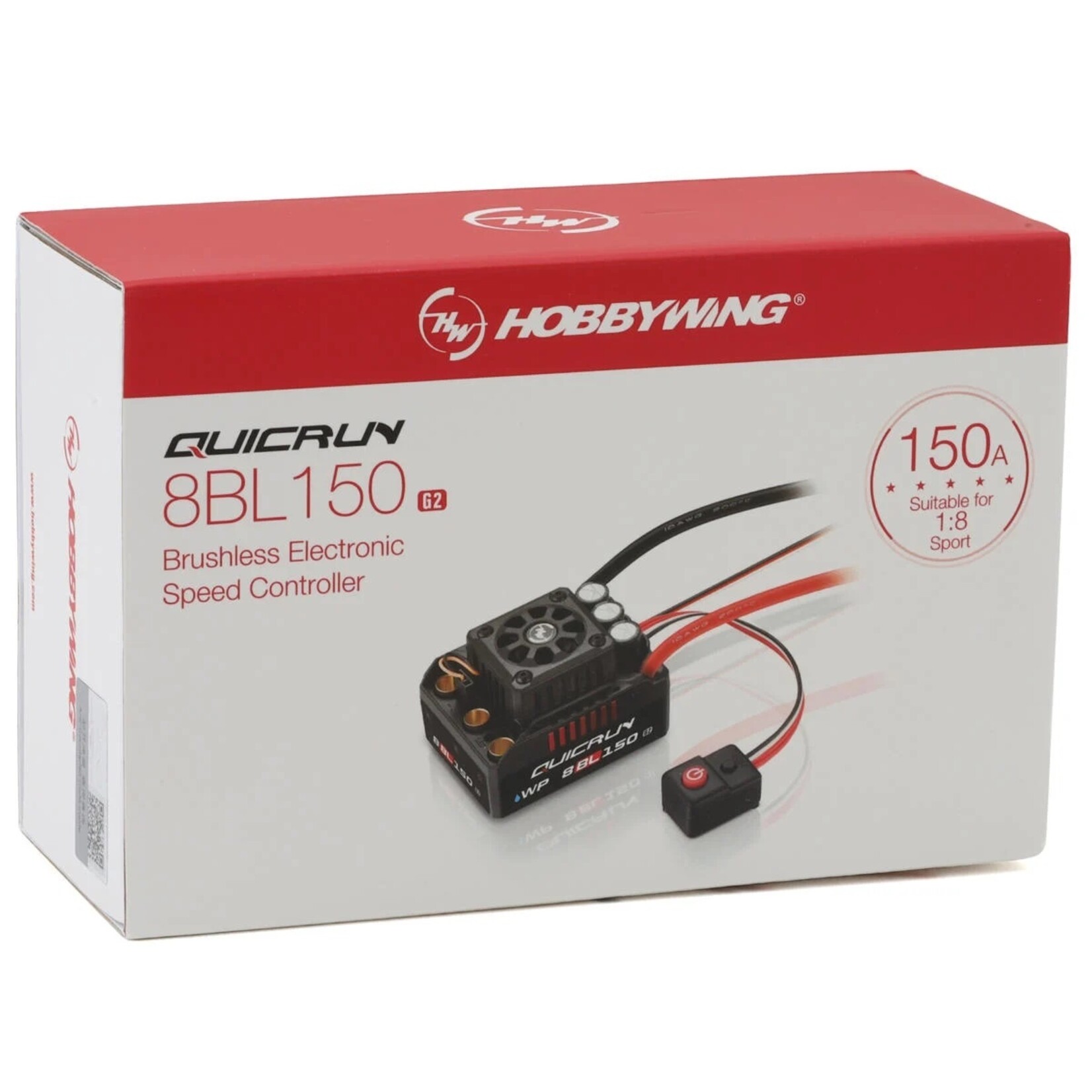 Hobbywing #30109003 Hobbywing QuicRun 8BL150 G2 Sensorless Brushless ESC