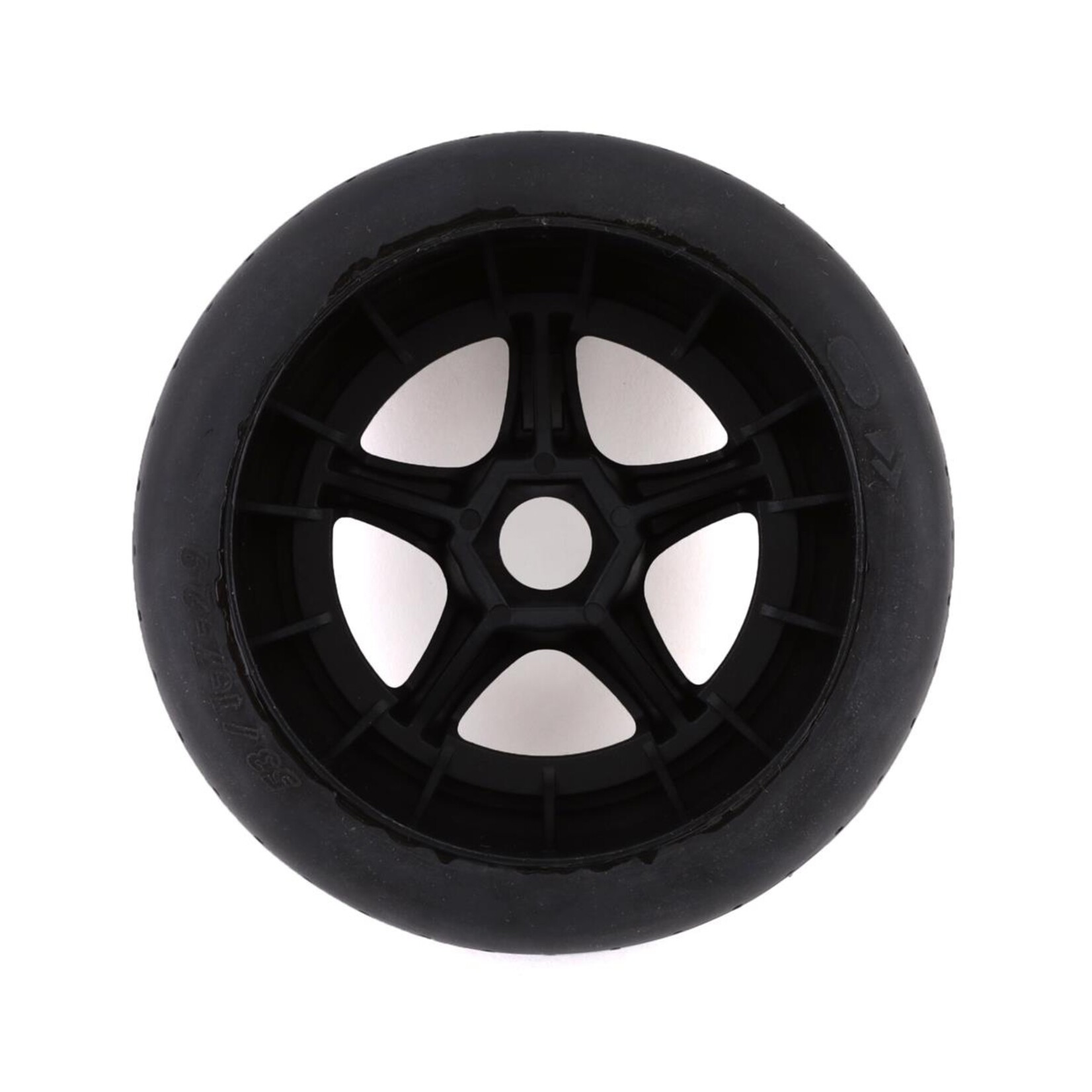 ARRMA #ARA550085  Arrma DBoots Hoons 53/107 2.9 Belted 5-Spoke Pre-mounted Tires (2) (Gold)