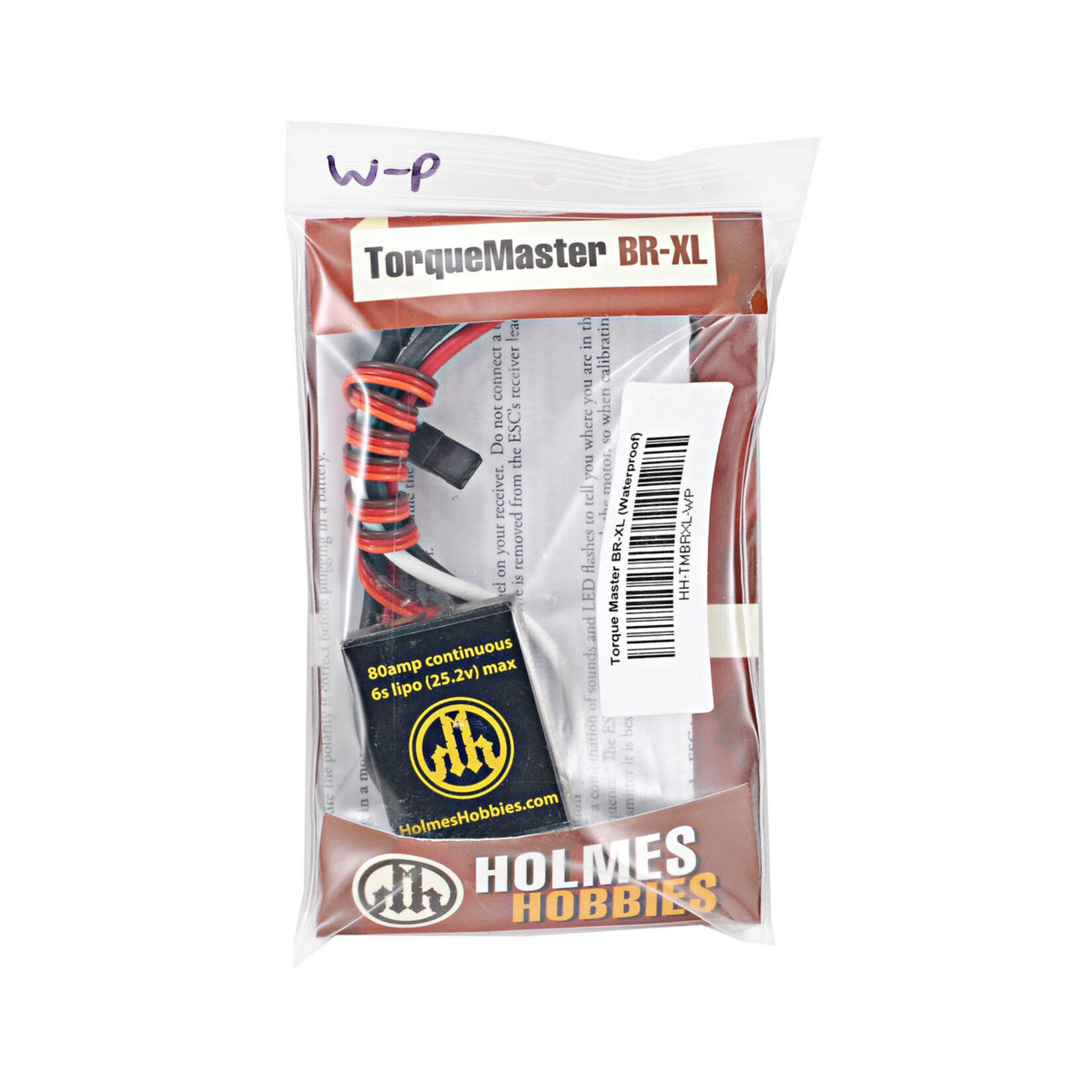 Holmes Hobbies #210100002 Holmes Hobbies TorqueMaster BR-XL Brushed ESC (Waterproof)