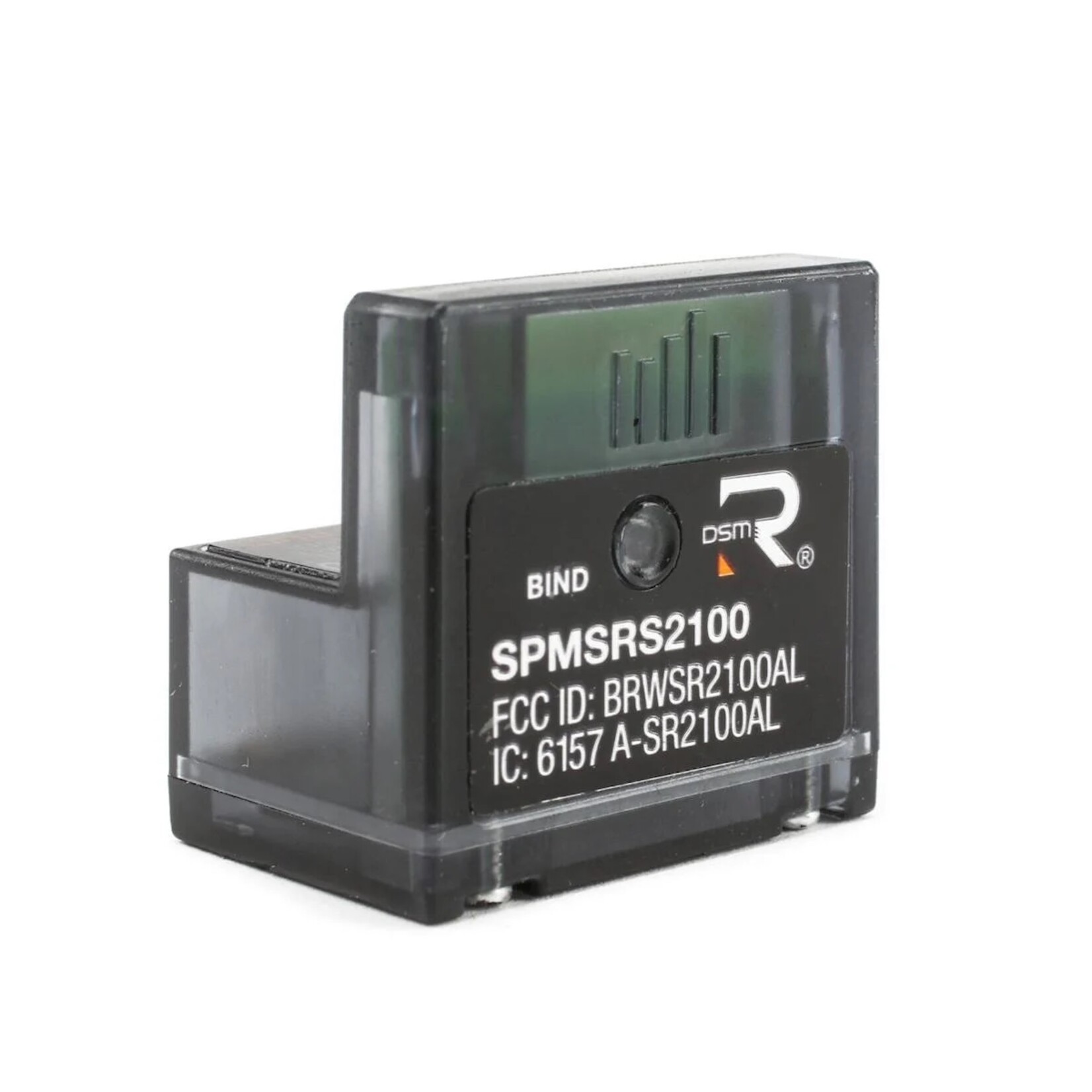 Spektrum #SPMSR2100 Spektrum RC SR2100 Micro 3-Channel DSMR Race Surface Receiver w/Internal Antenna