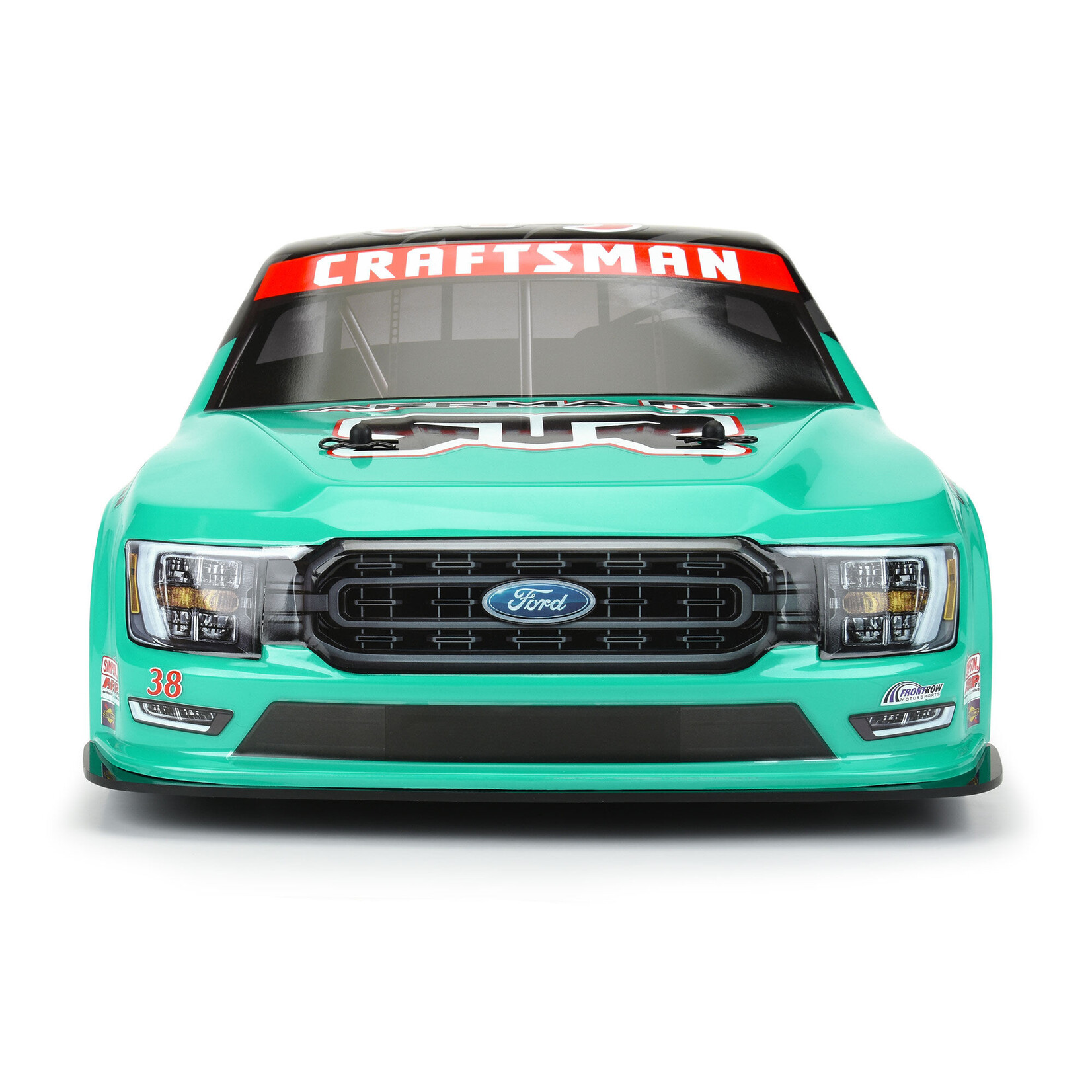 ARRMA #ARA410018  Arrma 1/7 2023 NASCAR Ford F-150 No.38 Infraction 6S Truck Body (Teal)