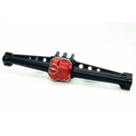 Treal #X002ZIFTH5 Treal Axial SCX10 II AR44 Rear Axle (Black/Red)