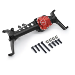 Treal #X002IT6RT5 Treal SCX10 III AR45 Front Axle (Black/Red)