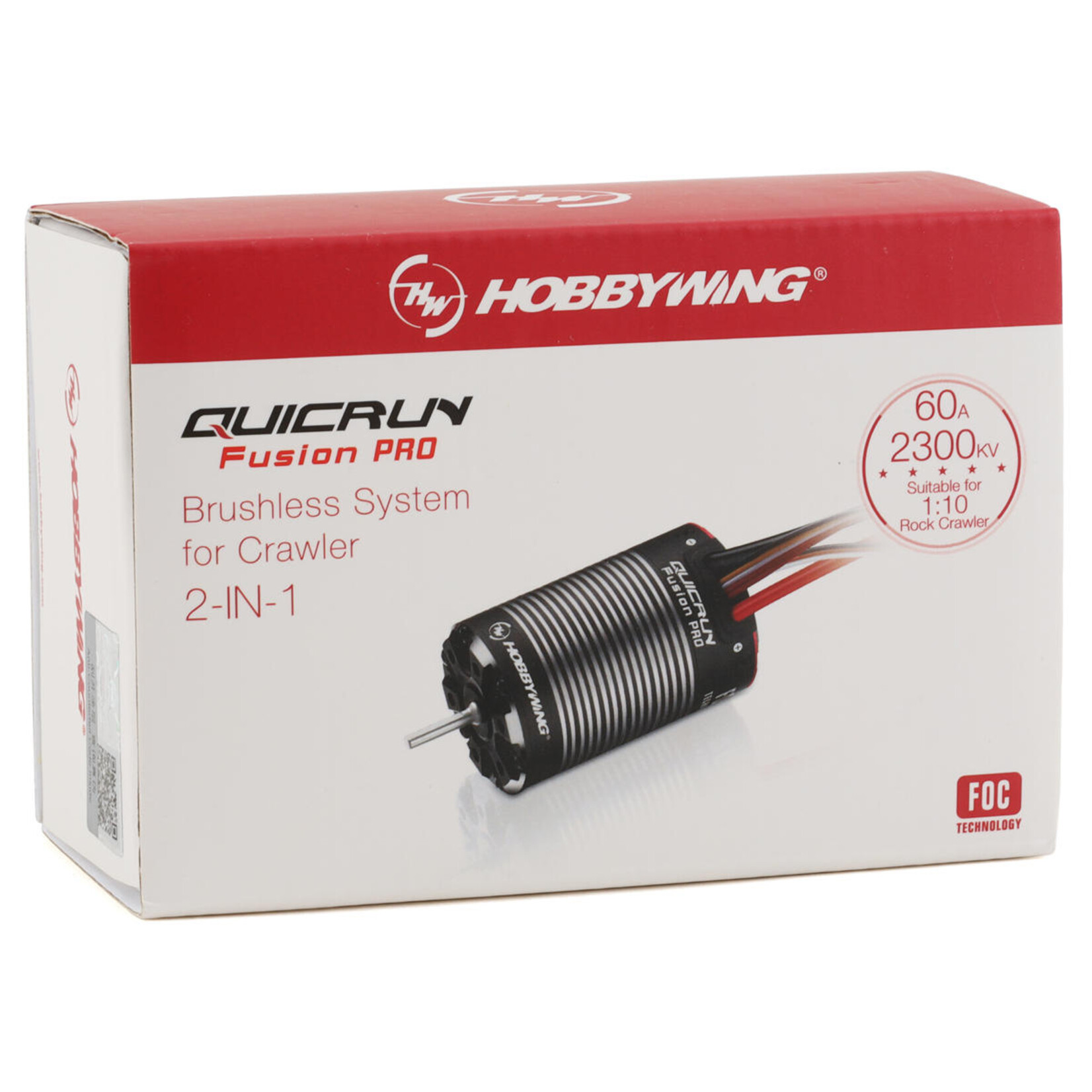 Hobbywing Hobbywing QUICRUN Fusion PRO 2in1 FOC System (2300kV) #30120402