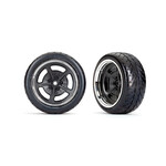 Traxxas #9373 Traxxas Factory Five Hot Rod Rear Pre-Assembled Tires