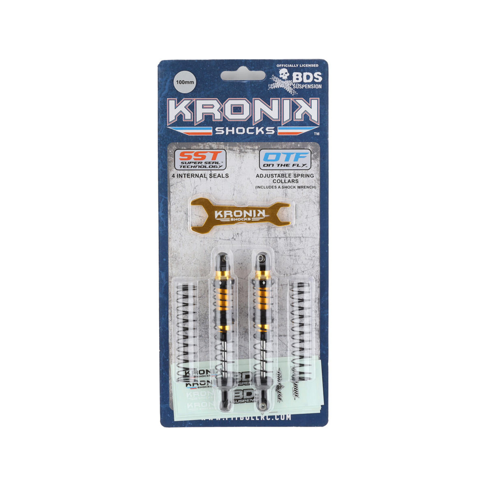 Pit Bull #PBS0001  Pit Bull Tires BDS Kronik 100mm Super Shocks (2)